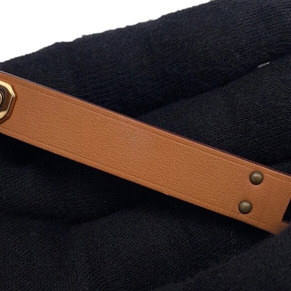 HERMES As de Coeur Bracelet Size T2 Swift Leather Gold - Picture 6 of 14
